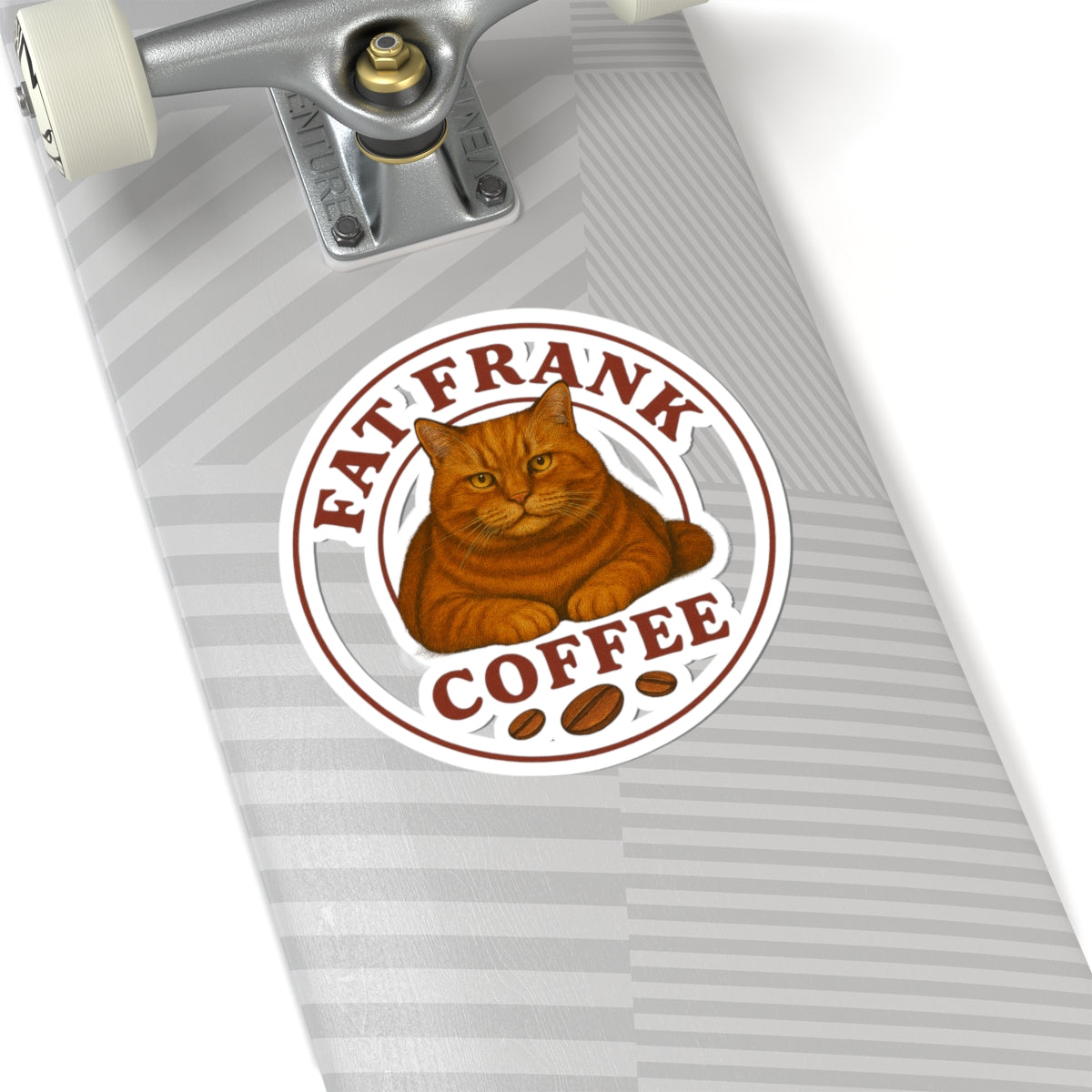 🐾 Fat Frank Coffee Stickers
