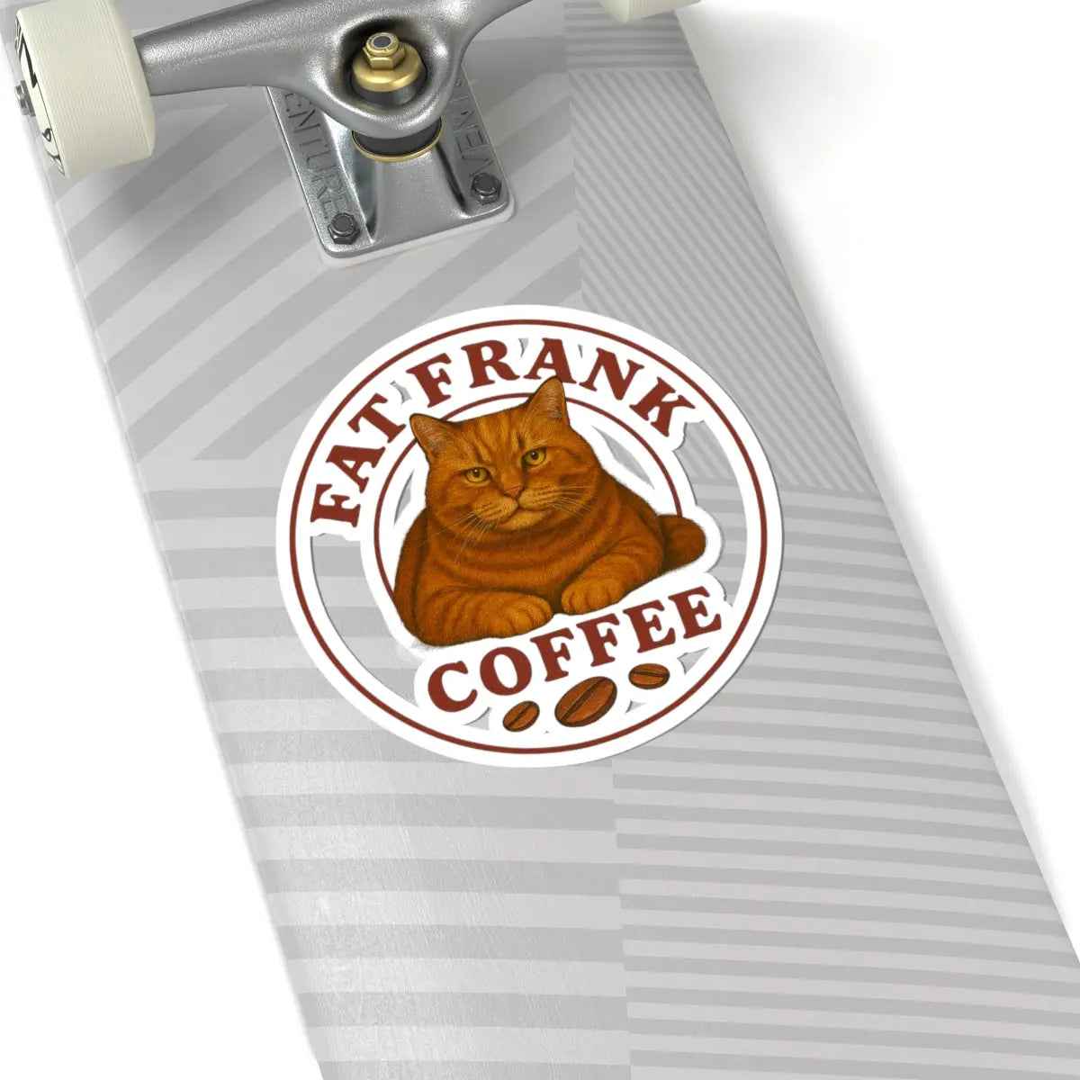 š¾ Fat Frank Coffee Stickers
