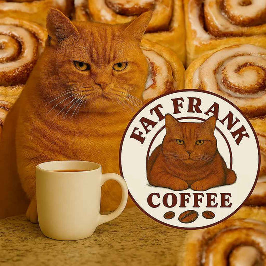 This one is better than catnip ya’ll! - Cinnabun - Fat Frank Coffee