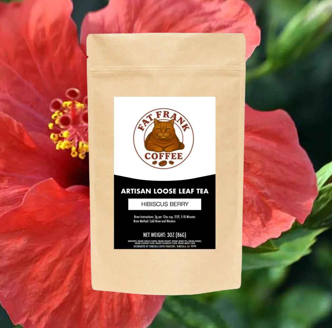 Hibiscus Berry Tea - Fat Frank Coffee