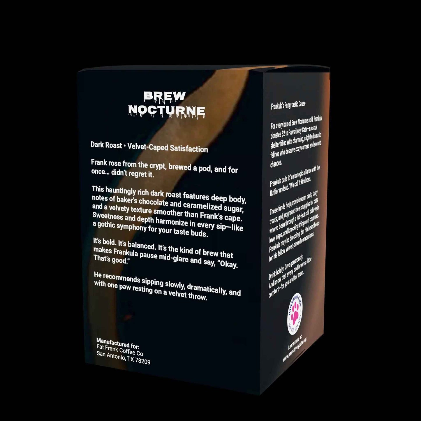 Frank’s Brew Nocturne Pods - (dark roast) Limited