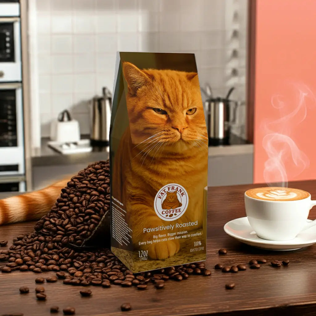 Pawsitively Roasted - Beans for charity! Fat Frank Coffee