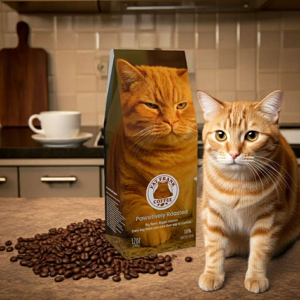Pawsitively Roasted - Beans for charity! Fat Frank Coffee